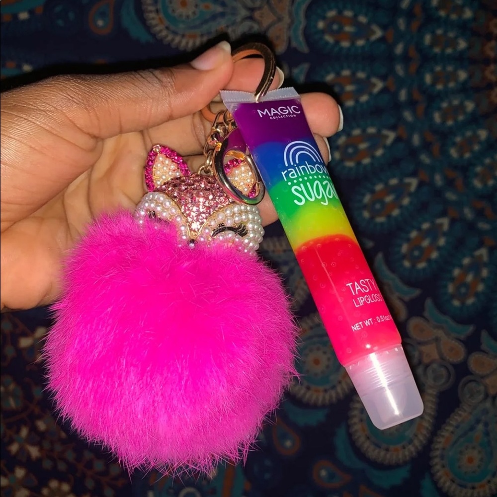 Lipgloss keychain